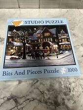 Bits and Pieces 1000 Piece Christmas Puzzle The Carolers Hargrove 20 X 27 44544