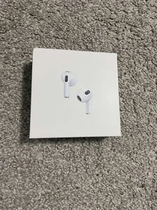Casque intra-auriculaire sans fil Apple AirPods 3ème génération - Blanc * LIVRAISON GRATUITE * - Photo 1 sur 4