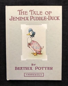 Die Geschichte von Jemima Puddle-Ente von Beatrix Potter 1970er F. Warne & Co Preisschild - Bild 1 von 10