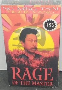 Vintage VHS RAGE OF THE MASTER Tiger Yang NG MING TSAI 2000 Release SBR NEU VERSIEGELT - Bild 1 von 7