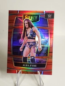 ALBA FYRE 2022 Panini Select WWE Concourse Red Prizm/249 - Imagen 1 de 3