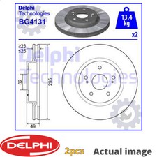 2X NEW BRAKE DISC FOR SUZUKI GRAND VITARA II JT TE TD N32A J24B M16A J20A DELPHI