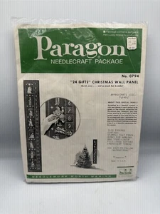 PARAGON NEEDLECRAFT 0794 24 GIFTS CHRISTMAS WALL PANEL KIT ADVENT CALENDAR - Picture 1 of 7