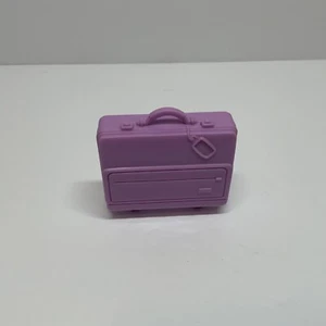 Vintage 1999 Fisher Price Loving Family Dollhouse Purple Suitcase Luggage Mattel - Picture 1 of 4