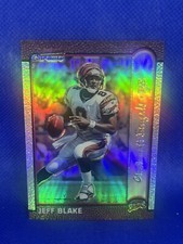 1999 Bowman Chrome GOLD Refractor /25 Jeff Blake Cincinnati Bengals #141 Rare!