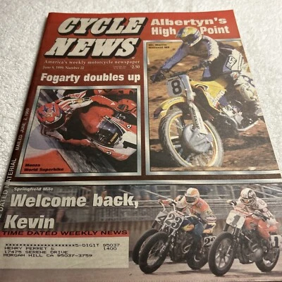 Cycle News Magazine June 9, 1999 - Image 1 of 4