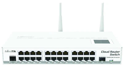 MikroTik New Cloud Router Switch CRS125-24G-1S-2HND-IN, 24x GLAN, 802.11n, PSU - Image 1 of 3