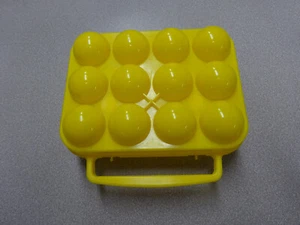 Coghlan's 1 Dutzend Eierhalter für Camping robustes Polypropylen, verriegelt sicher - Bild 1 von 3