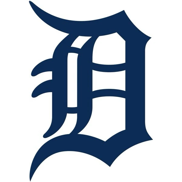 Detroit Tigers D 4” Vinyl decal Sticker MLB bumper window car - Image 1 of 3