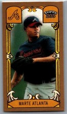 ANDY MARTE 2003 Topps 205 Polar Bear MINI FY Baseball #132 Atlanta Braves