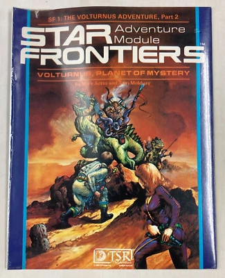 Vintage TSR Star Frontiers Module SF1 Volturnus '82 SEALED Shrink-Wrapped 7801 - Image 1 of 4