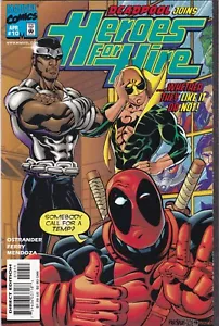 Heroes for Hire #10 con Deadpool 1998 Marvel Iron Fist Luke Cage - Imagen 1 de 2