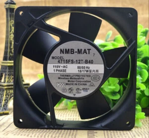 1PCS NEW NMB 4715FS-12T-B40 12CM 12038 115V 18/17W cooling fan #LRR - Picture 1 of 1