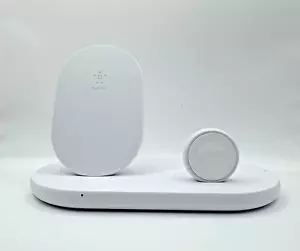 Belkin Boost Charge Pro 7.5W 3-in-1 Wireless Charger with MagSafe - White - Picture 1 of 4