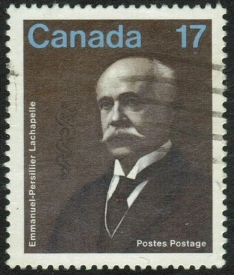 Canadá sc#877 Emmanuel-Persillier Lachapelle: Médico, Usado Foto 1 de 2