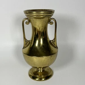 Neoklassizistische Messingvase von R Geissler N.Y. Sehr schwer - 6 Pfund! Atemberaubendes Stück - Bild 1 von 6