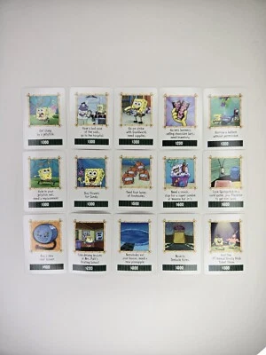 Set Of 15 Expense Cards SpongeBob SquarePants The Game of Life Replacement Piece - Image 1 of 4