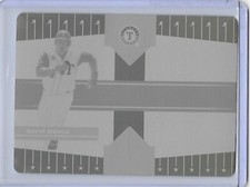 1/1 plate KEVIN MENCH 2005 Donruss Champions #303 Texas Rangers yellow 30g