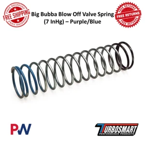 Turbosmart Big Bubba Blow Off Valve 7 InHg Spring Purple/Blue #TS-0204-2201 - Picture 1 of 9