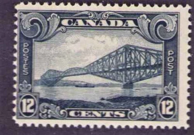 Canada 156 Quebec Bridge 12¢ Mint Never Hinged 1929 - Image 1 of 4