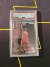 PSA 9 LeBron James 2003 Upper Deck Black Diamond #BD1 Rookie F/X RC HOF Low POP