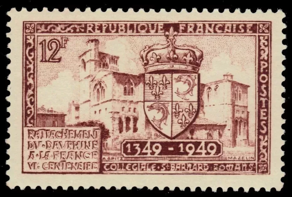 FRANCE 1949 COMPLETE SET - STAMPS MINT MNH - SCOTT 621 - Image 1 of 1