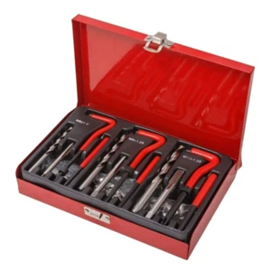 Kit de réparation de filetage type Hélicoil HSS 88 pièces Pro. FORSAGE F-9088U1 - Imagen 1 de 4