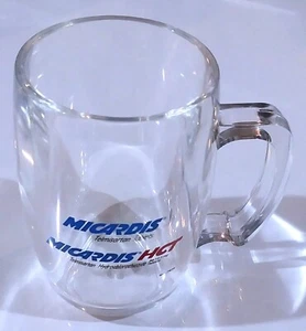 RARA -MICARDIS TELMISARTAN COMPRESSE MC-7829 TAZZA VETRO PLASTICA TRASPARENTE - MADE IN USA - Foto 1 di 7