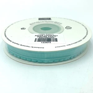 Stampin' Up! 3/8" RUFFLED RIBBON 10 yards Pool Party - Picture 1 of 3
