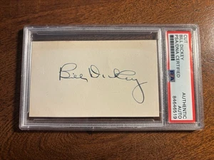 Billl Dickey Cut Autograph PSA/DNA - Picture 1 of 1