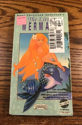 The Little Mermaid (VHS) Hans Christian Anderson. Factory Sealed. New - Image 1 of 4