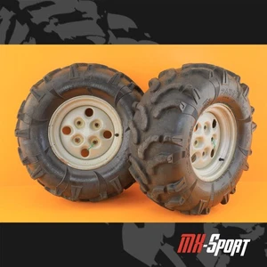 04-08 2004 Arctic Cat 650 V2 OEM Rear Wheels Rims Tires Set Rim Wheel  - Picture 1 of 17