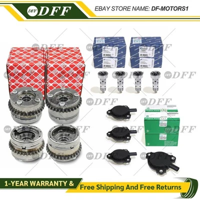 12x Solenoid Valve Kit For Mercedes-Benz CLS550 E550 M157 M152 M278 4.7L V8 - Image 1 of 4