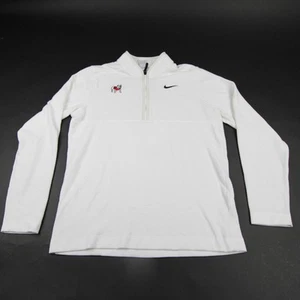 Georgia Bulldogs Nike Dri-Fit Pullover Men's White Used - Picture 1 of 5
