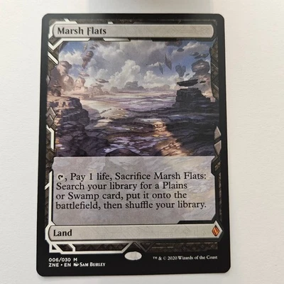 Marsh Flats Zendikar Rising Expeditions 6 LP MTG Magic the Gathering - Image 1 of 2