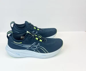 ASICS Gel Nimbus 26 Evening Teal Light Mustard - 1011B794-402 Mens Size 11 - Picture 1 of 9