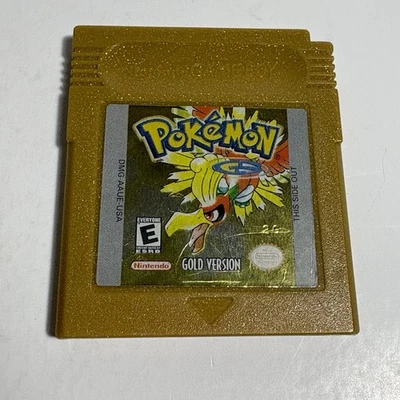 Pokemon Gold (Nintendo Gameboy Color) Authentic NEW BATTERY Saves Tested Clean - Image 1 of 4