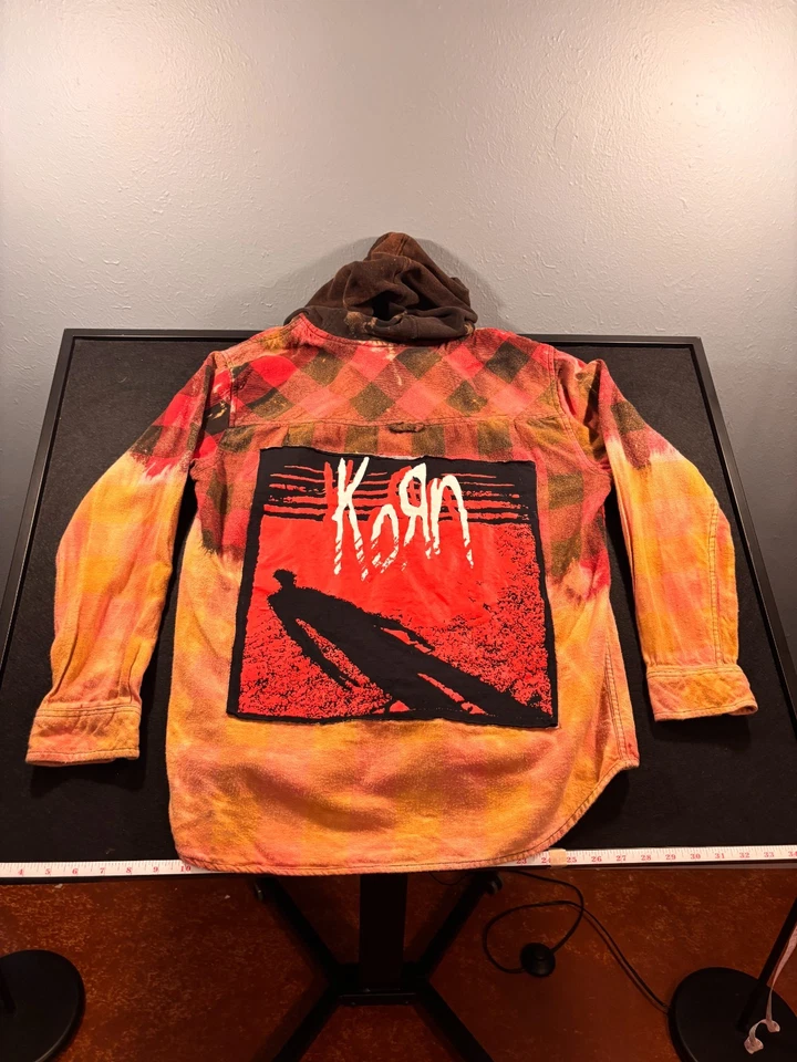 Sudadera con capucha de franela con parche Hurley Korn personalizada (grande) Foto 1 de 4