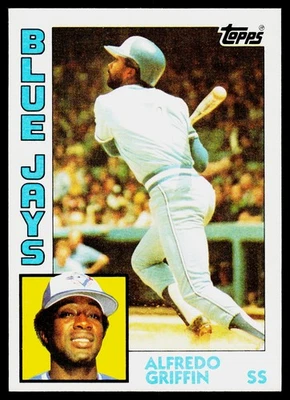 1984 Topps #76 Alfredo Griffin - ExMt+ - Image 1 of 2
