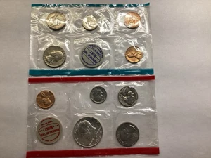 1968 PDS U.S. Mint Uncirculated Set in Sealed Cello-No Envelope-010322-21 - Picture 1 of 6