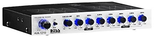 BOSS Audio Systems AVA1210 7 Band Pre-Amp Car Equalizer with Gold-Plated Front - Image 1 of 1