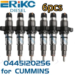 6PC 0445120256 Diesel Injector Assy 0986435576 for Cummins 5263312 4981128 - Picture 1 of 6
