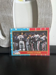 1987 Fleer Glossy 1986 World Series Highlight #8 Gary Carter Factory Set Break - Picture 1 of 2