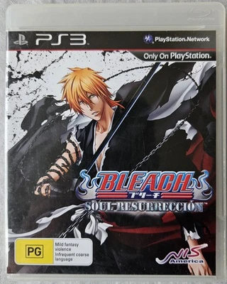Bleach Soul Resurreccion Resurrection PS3 PlayStation Game Complete Free Post Au - Image 1 of 4