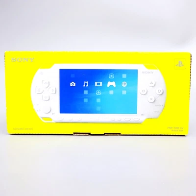 SONY PSP Playstation Portable Console Ceramic White PSP-1000 CW Japan NEW - Image 1 of 4