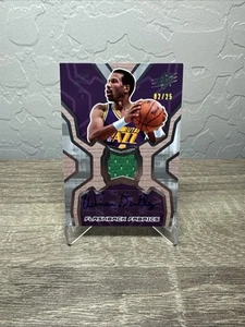 2007-08 SPx Adrian Dantley Flashback Fabrics Jersey Patch Auto /25 #FFA-AD Jazz - Picture 1 of 1