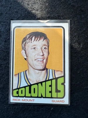 1972-73 Topps Basketball Rick Mount #237 Kentucky Colonels🔥🏀🔥 - Image 1 of 2
