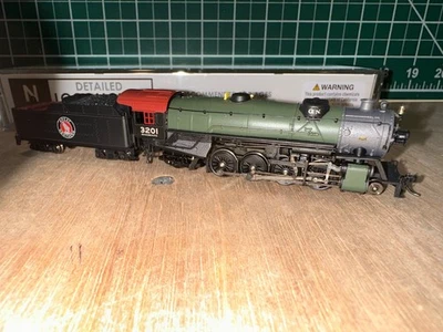 BLI N Scale 7833: USRA HVY MIK GN #3201 w/Paragon 4 Sound/DCC/DC - Image 1 of 4