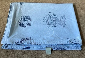 RARE LRL Ralph Lauren Sheets 3 Pc Twin CHAMPIONSHIP UK UNIVERSITY CUP WIN TEAM - Foto 1 di 12