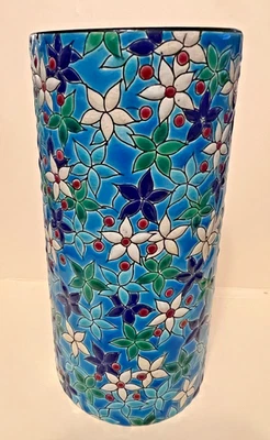 LONGWY Vintage French Vase  6.5" Tall - Beautiful & In Excellent Condition - Image 1 of 4